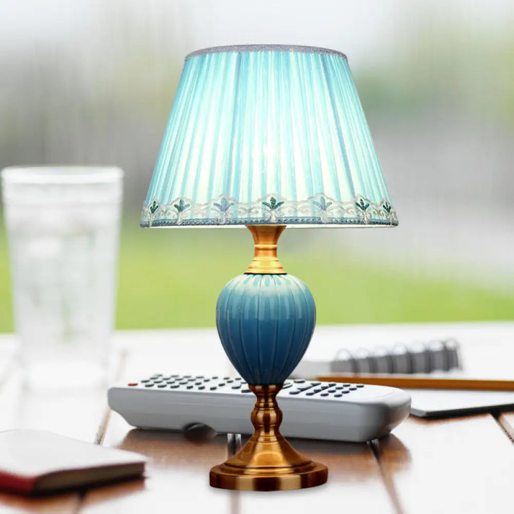leather table lamps with a distressed texture for a rugged charmleather table lamps with a distressed texture for a rugged charmLily - Scalloped/Tapered Table Lamp