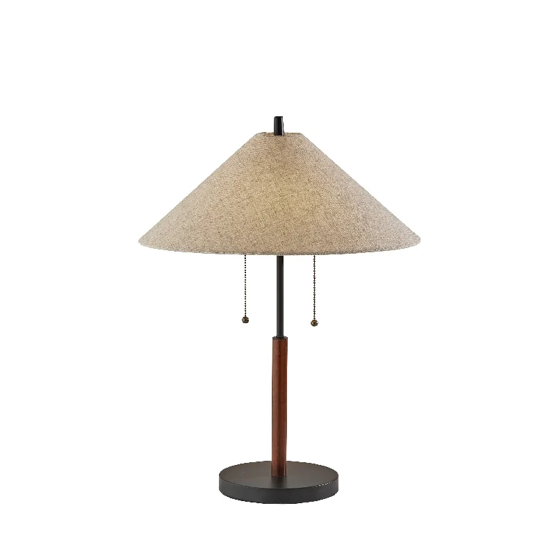 gothic style table lamps with dark finishes for a mysterious lookgothic style table lamps with dark finishes for a mysterious lookAdesso Palmer Table Lamp