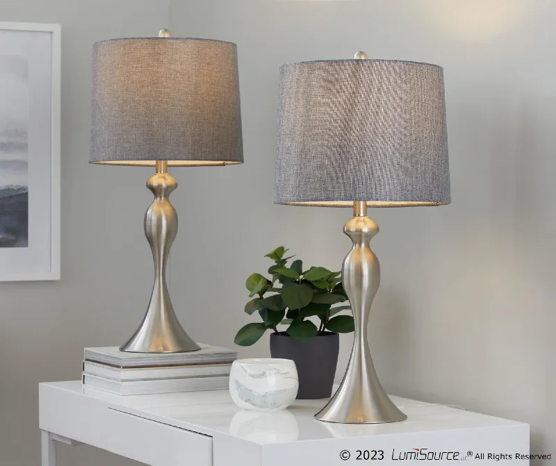 bohemian table lamps with colorful patterns for eclectic bedroomsbohemian table lamps with colorful patterns for eclectic bedroomsAshland 27" Metal Table Lamp - Set of 2 By LumiSource - GTS27-ASHLND BNIGY2