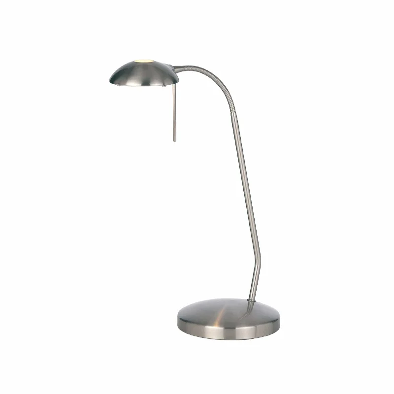 glass table lamps with a frosted surface for soft light diffusionglass table lamps with a frosted surface for soft light diffusionCarwynnen Table Lamp Satin Chrome