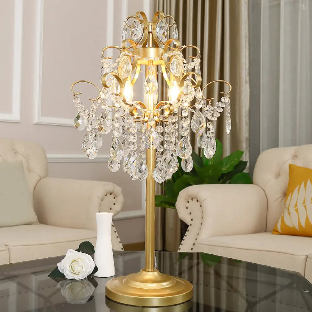art deco table lamps with geometric shapes for a retro touchart deco table lamps with geometric shapes for a retro touchMila - Faceted Crystal Table Light: Modern Style Brass Night Lamp – 2 Bulbs