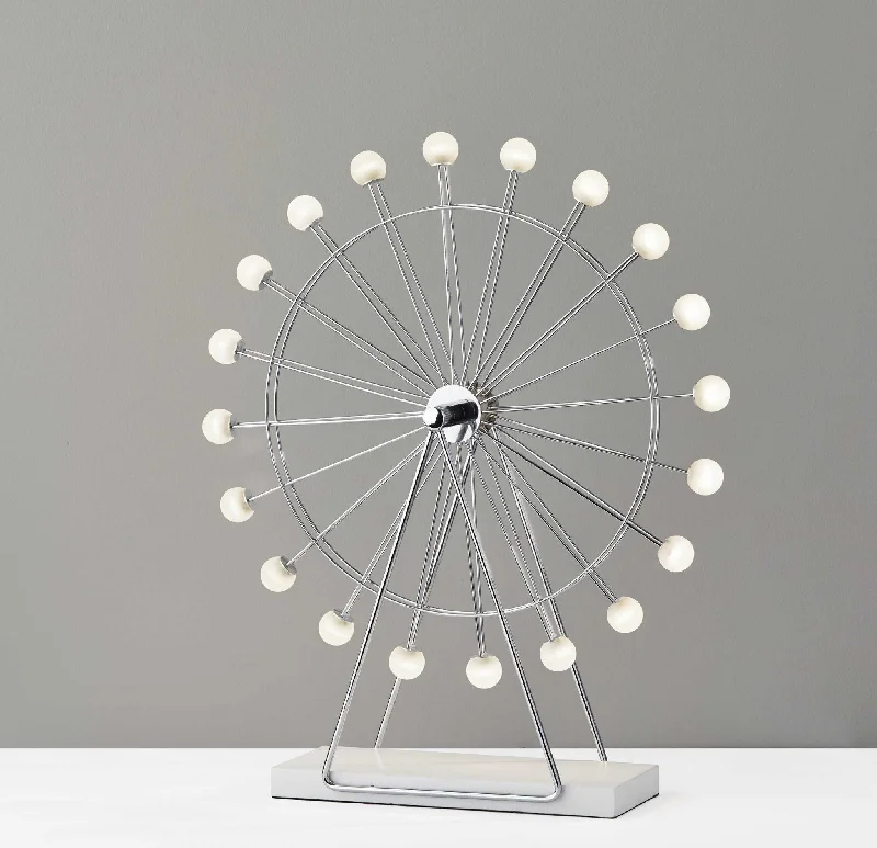 gothic style table lamps with dark finishes for a mysterious lookgothic style table lamps with dark finishes for a mysterious lookChrome Ferris Wheel Large Table Lamp By Homeroots