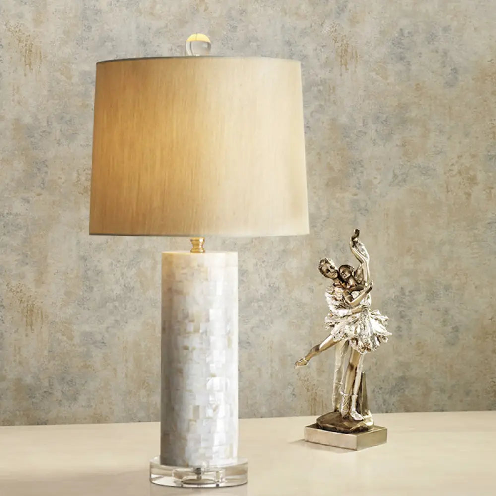 fabric table lamps with a linen shade for a relaxed and breathable lookfabric table lamps with a linen shade for a relaxed and breathable lookNoemi - Countryside Table Lamp