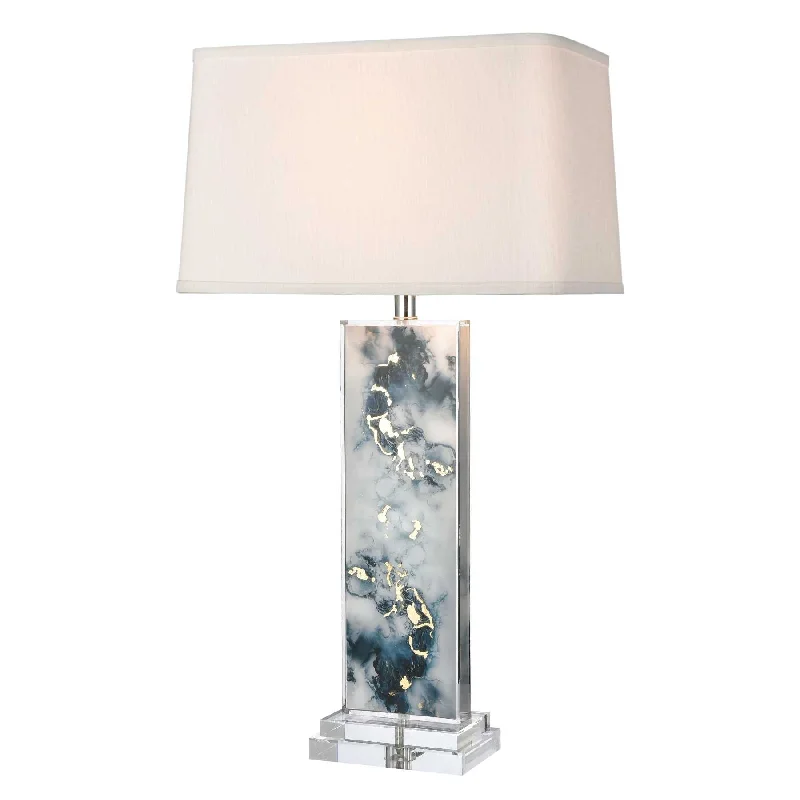 fabric table lamps with a linen shade for a relaxed and breathable lookfabric table lamps with a linen shade for a relaxed and breathable lookEverette 31'' High 1-Light Table Lamp - Blue By ELK