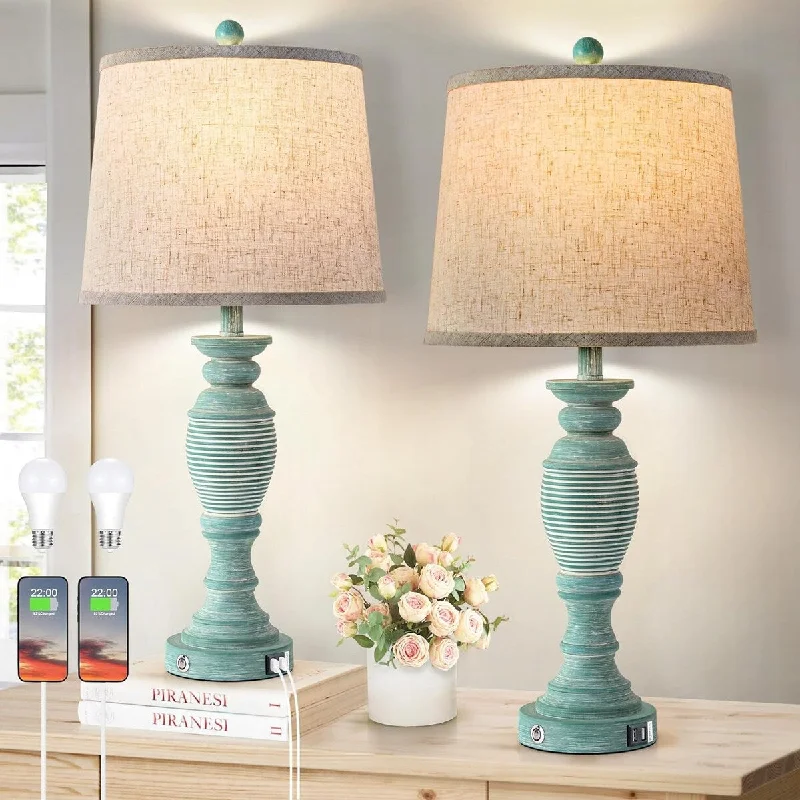 Touch Switch Teal (Bulbs Included)