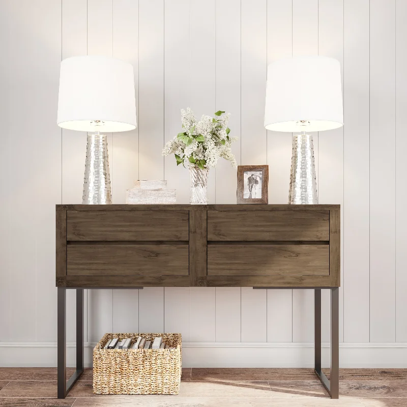 coastal style table lamps with nautical elements for beach housescoastal style table lamps with nautical elements for beach housesLavish Home 2-Piece Table Lamp Set, Silver