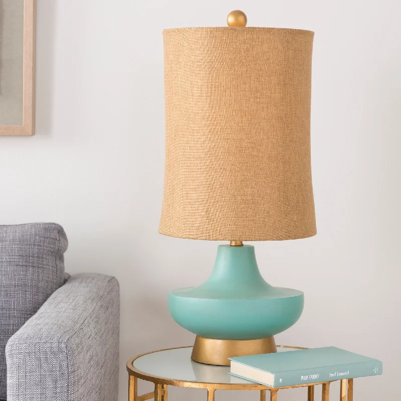 marble table lamps with a luxurious veined pattern for high end decormarble table lamps with a luxurious veined pattern for high end decorLivabliss Turquoise over Bronze Natural Shade Lamp