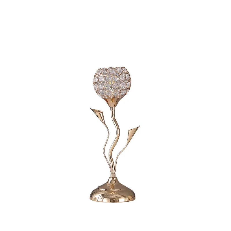 industrial style table lamps with exposed bulbs for loft apartmentsindustrial style table lamps with exposed bulbs for loft apartmentsMetal Table Lamp With Floral Shade And Acrylic Crystals, Gold By Benzara