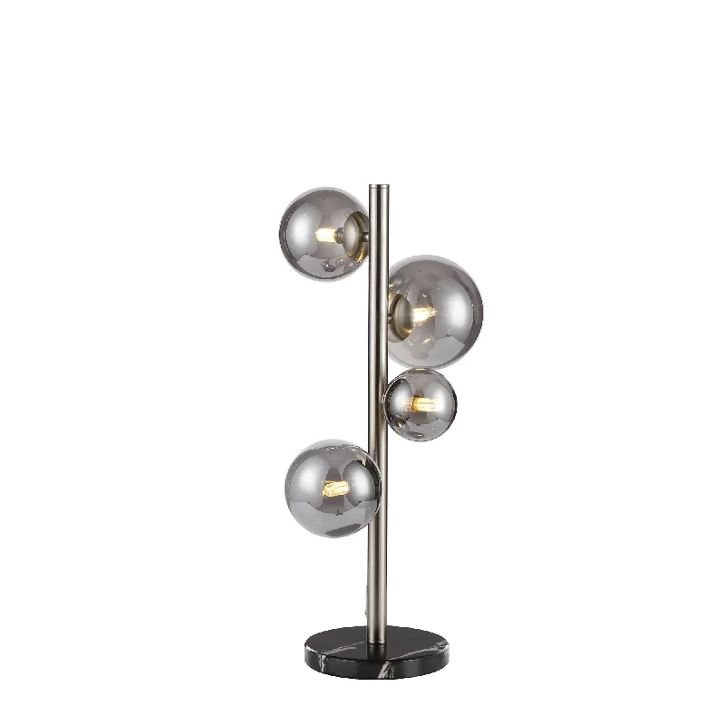 marble table lamps with a luxurious veined pattern for high end decormarble table lamps with a luxurious veined pattern for high end decorNelson Lighting NL9065/SM9 Prague 4 Light Table Lamp Satin Nickel Smoke Plated marble table lamps with a luxurious veined pattern for high end decormarble table lamps with a luxurious veined pattern for high end decorNelson Lighting NL9065/SM9 Prague 4 Light Table Lamp Satin Nickel Smoke Plated