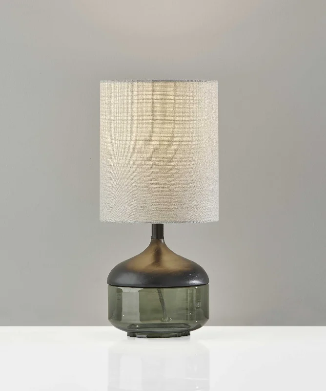 victorian style table lamps with ornate details for traditional homesvictorian style table lamps with ornate details for traditional homesPetite Black Wood Smoked Glass Base with Lightly Textured Round Shade Table Lamp By Homeroots