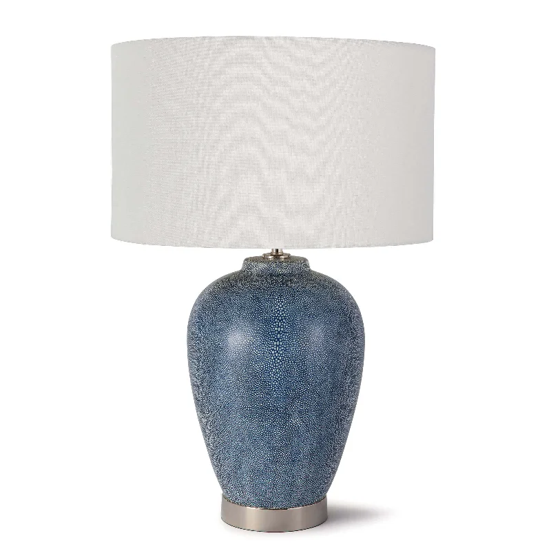 coastal style table lamps with nautical elements for beach housescoastal style table lamps with nautical elements for beach housesPresley Table Lamp Indigo By Regina Andrew