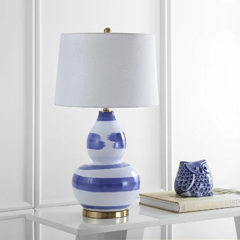 crystal table lamps with dazzling prisms for a glamorous effectcrystal table lamps with dazzling prisms for a glamorous effectSafavieh Aileen Table Lamp - Blue