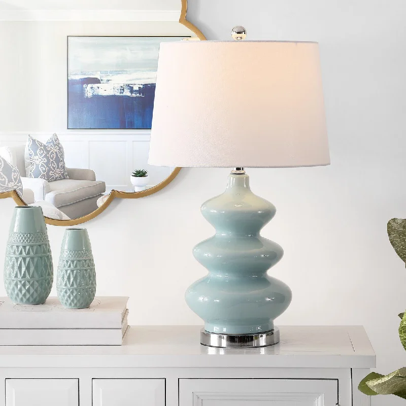 modern minimalist table lamps for contemporary living roomsmodern minimalist table lamps for contemporary living roomsSafavieh Brielle Table Lamp - Blue