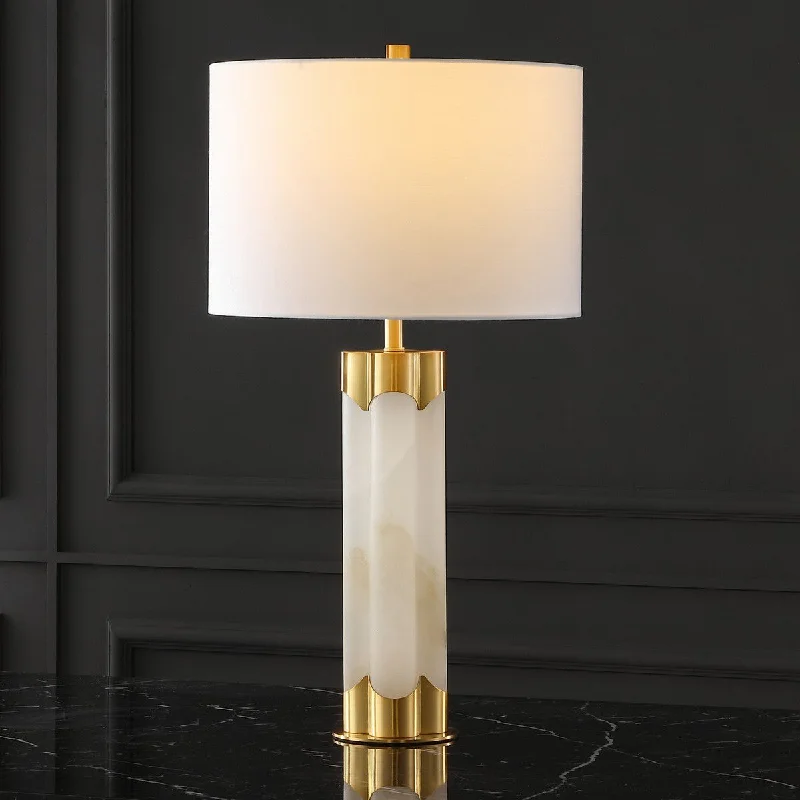 asian inspired table lamps with bamboo accents for a zen atmosphereasian inspired table lamps with bamboo accents for a zen atmosphereSafavieh Chavez Alabaster Table Lamp - White and Gold
