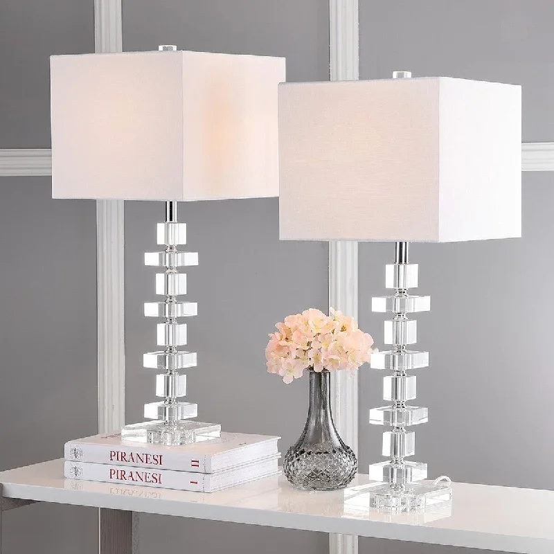 industrial style table lamps with exposed bulbs for loft apartmentsindustrial style table lamps with exposed bulbs for loft apartmentsSafavieh Deco 28.5-Inch H Crystal Table Lamp Set Of 2 - Clear