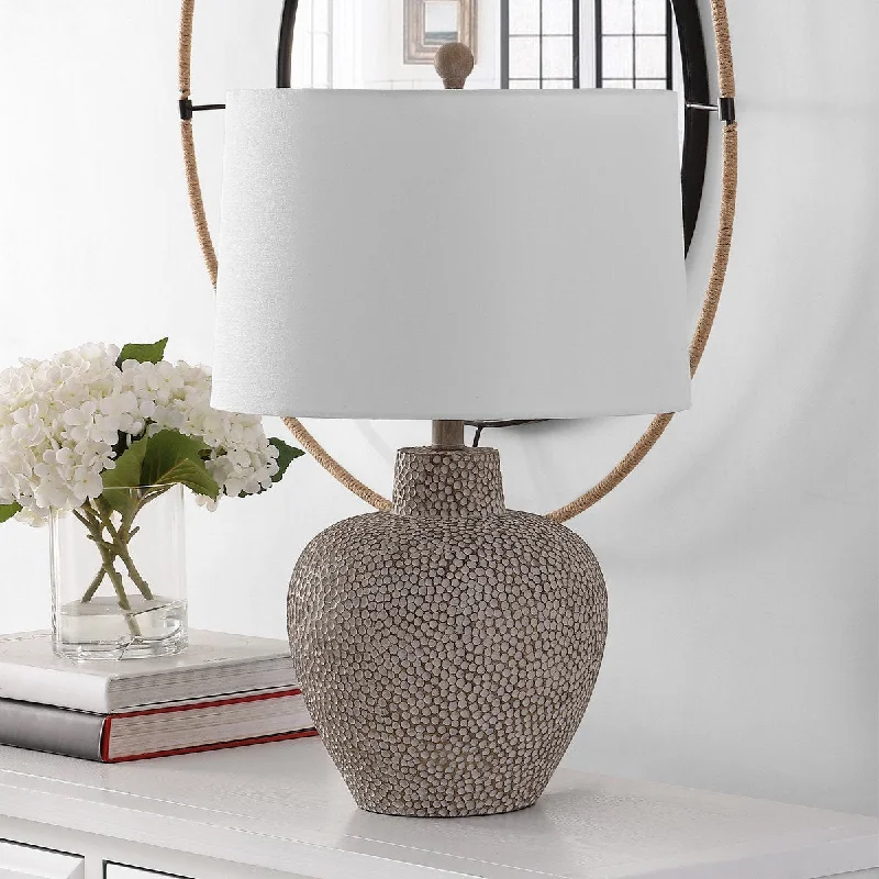 bohemian table lamps with colorful patterns for eclectic bedroomsbohemian table lamps with colorful patterns for eclectic bedroomsSafavieh Kei Table Lamp - Natural Rattan