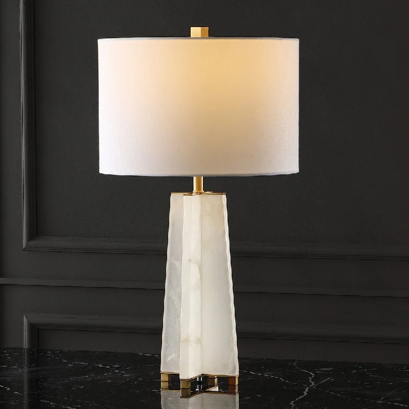 asian inspired table lamps with bamboo accents for a zen atmosphereasian inspired table lamps with bamboo accents for a zen atmosphereSafavieh Kraus Alabaster Table Lamp - White