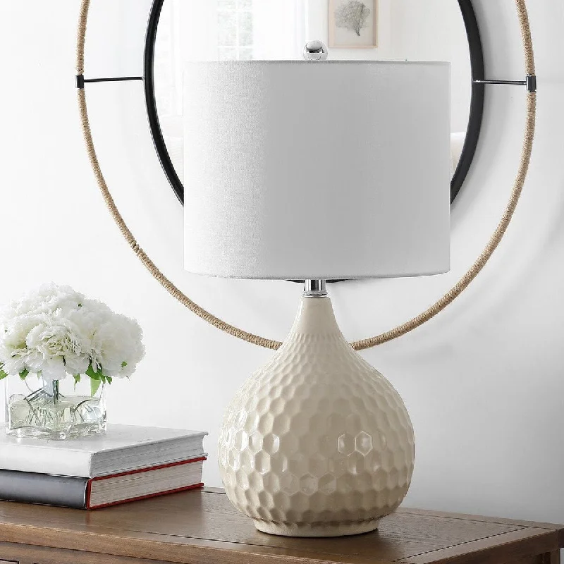 fabric table lamps with a linen shade for a relaxed and breathable lookfabric table lamps with a linen shade for a relaxed and breathable lookSafavieh Nalon Table Lamp Set Of 2 - Cream