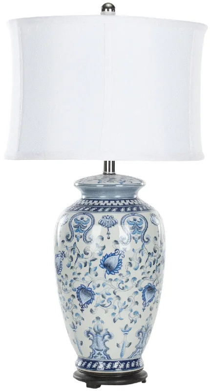 marble table lamps with a luxurious veined pattern for high end decormarble table lamps with a luxurious veined pattern for high end decorSafavieh Paige Jar Lamp