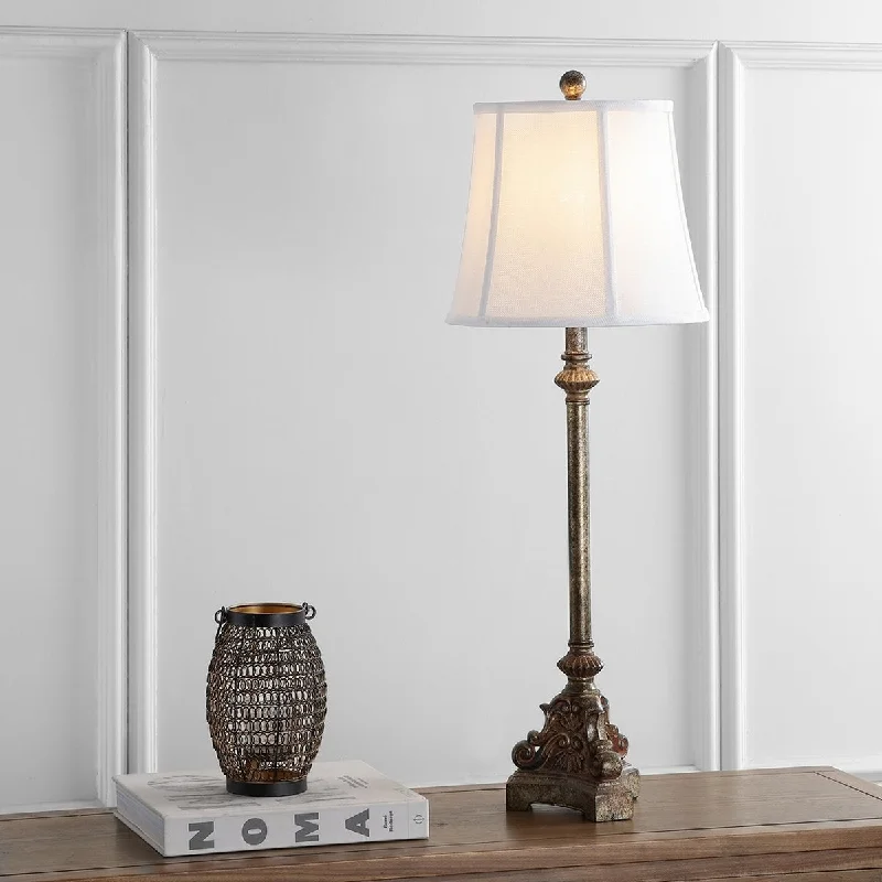 coastal style table lamps with nautical elements for beach housescoastal style table lamps with nautical elements for beach housesSafavieh Rimini 33.5-Inch H Console Table Lamp Set Of 2 - Antique Silver