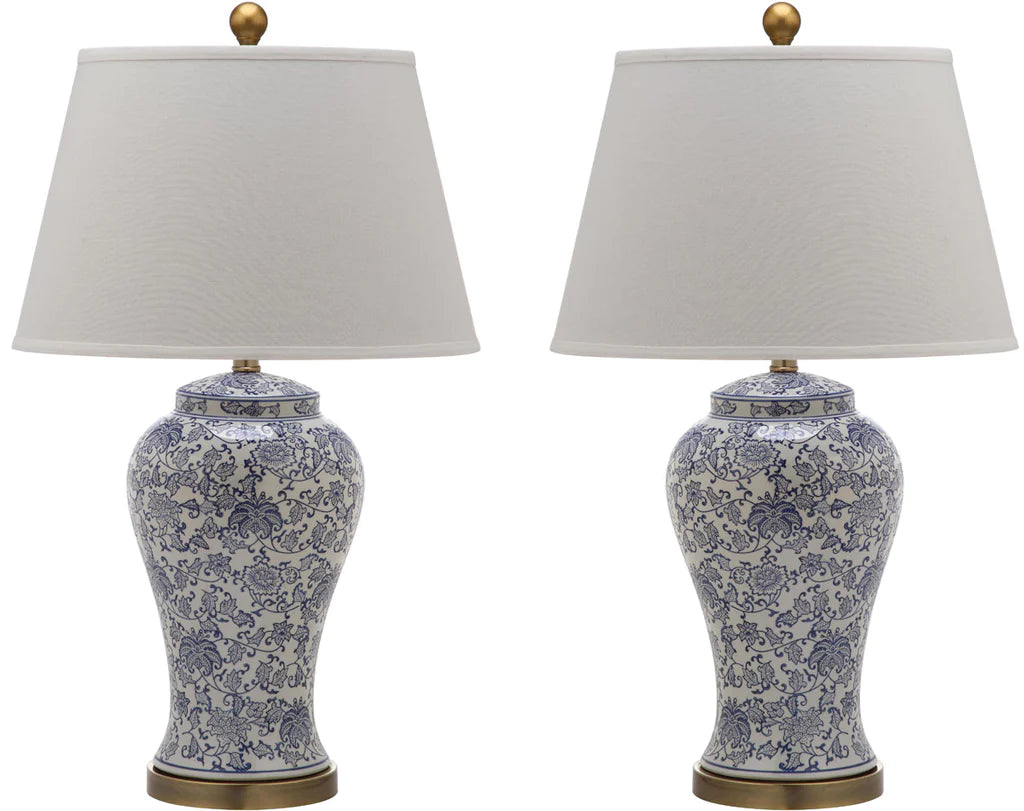 crystal table lamps with dazzling prisms for a glamorous effectcrystal table lamps with dazzling prisms for a glamorous effectSafavieh Spring 29-Inch H Blossom Table Lamp Set Of 2 - Blue
