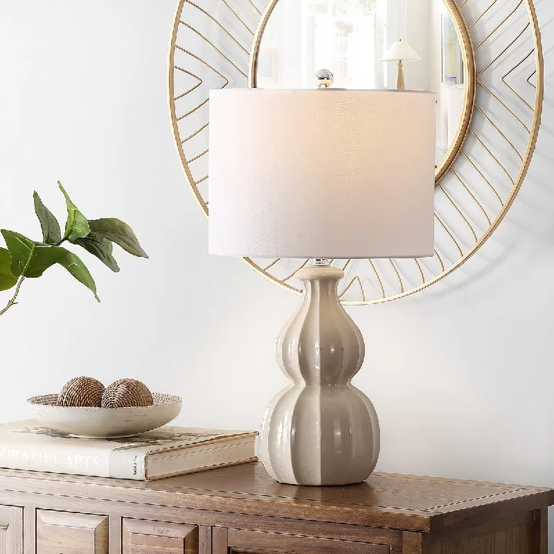 mid century modern table lamps with iconic designs for a stylish studymid century modern table lamps with iconic designs for a stylish studySafavieh Wade Ceramic Table Lamp - Ivory