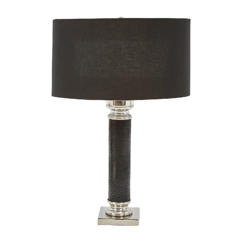 bohemian table lamps with colorful patterns for eclectic bedroomsbohemian table lamps with colorful patterns for eclectic bedroomsSagebrook Home Aluminum 21`` Snakeskin Table Lamp, Black/Silver