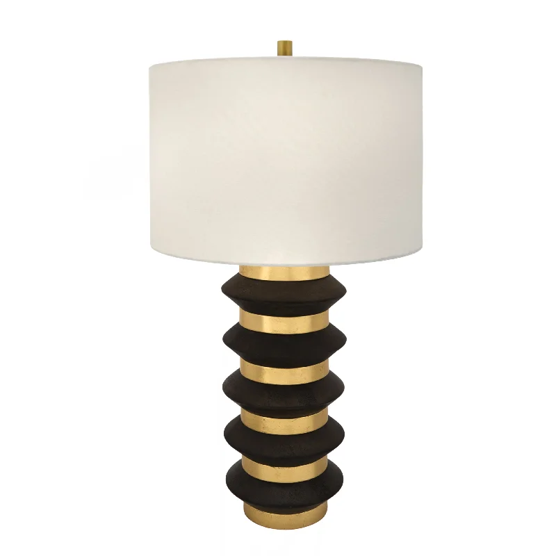 asian inspired table lamps with bamboo accents for a zen atmosphereasian inspired table lamps with bamboo accents for a zen atmosphereSagebrook Home 50005 31" Brass Stacked Table Lamp with Usb, Gold/Black