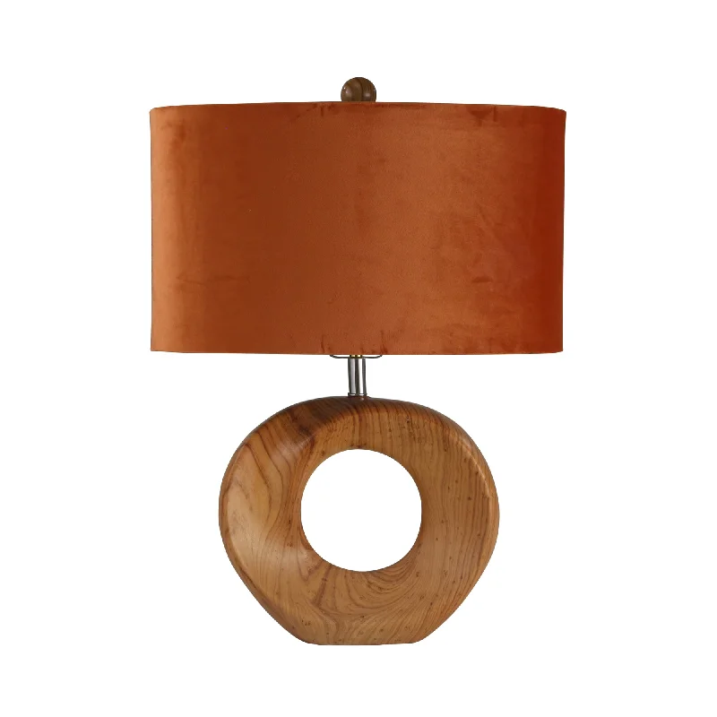 crystal table lamps with dazzling prisms for a glamorous effectcrystal table lamps with dazzling prisms for a glamorous effectSagebrook Home Ceramic 22`` Wood Look Table Lamp, Orange