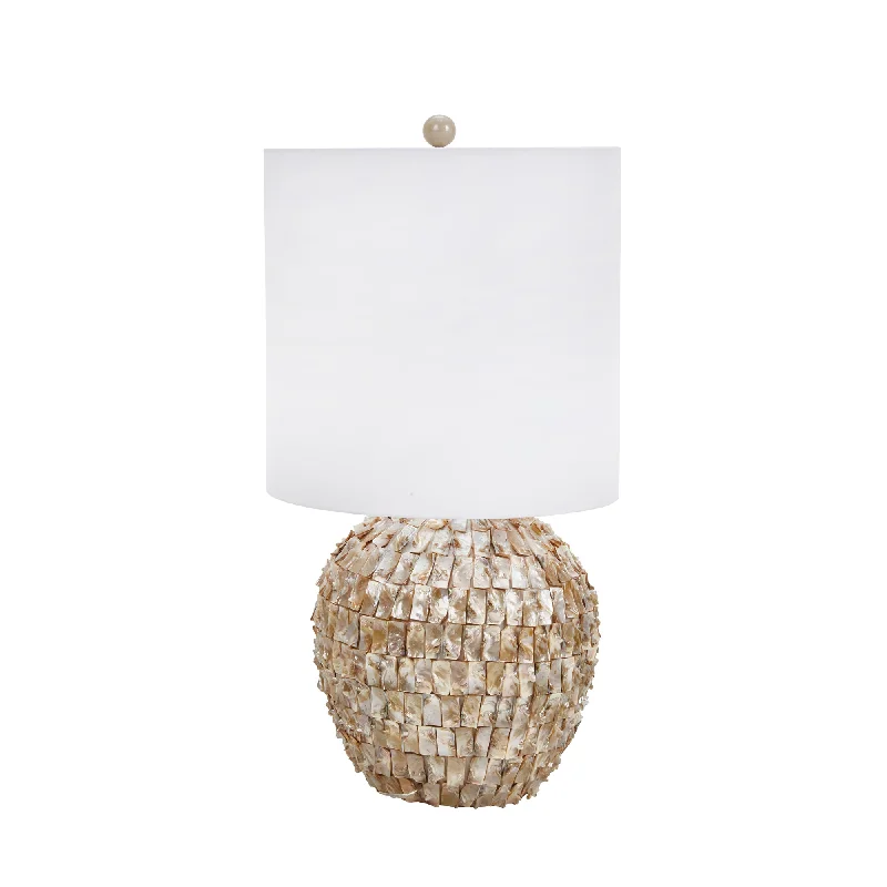 asian inspired table lamps with bamboo accents for a zen atmosphereasian inspired table lamps with bamboo accents for a zen atmosphereSagebrook Home Ceramic 30`` Abalone Shell Table Lamp, Beige