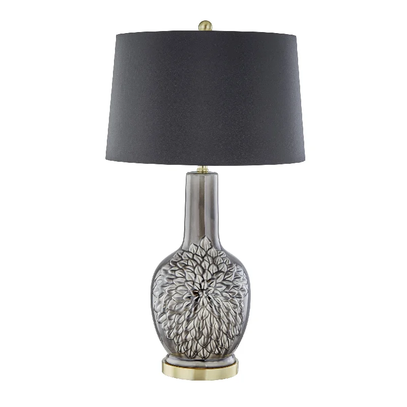 art deco table lamps with geometric shapes for a retro touchart deco table lamps with geometric shapes for a retro touchSagebrook Home Ceramic 31`` Embossed Floral Table Lamp, Gray