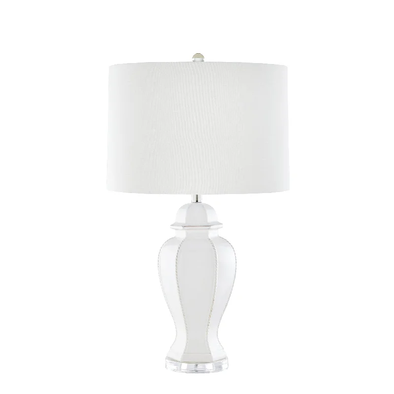 art deco table lamps with geometric shapes for a retro touchart deco table lamps with geometric shapes for a retro touchSagebrook Home Ceramic 31`` Rope Embossed Table Lamp, Cream
