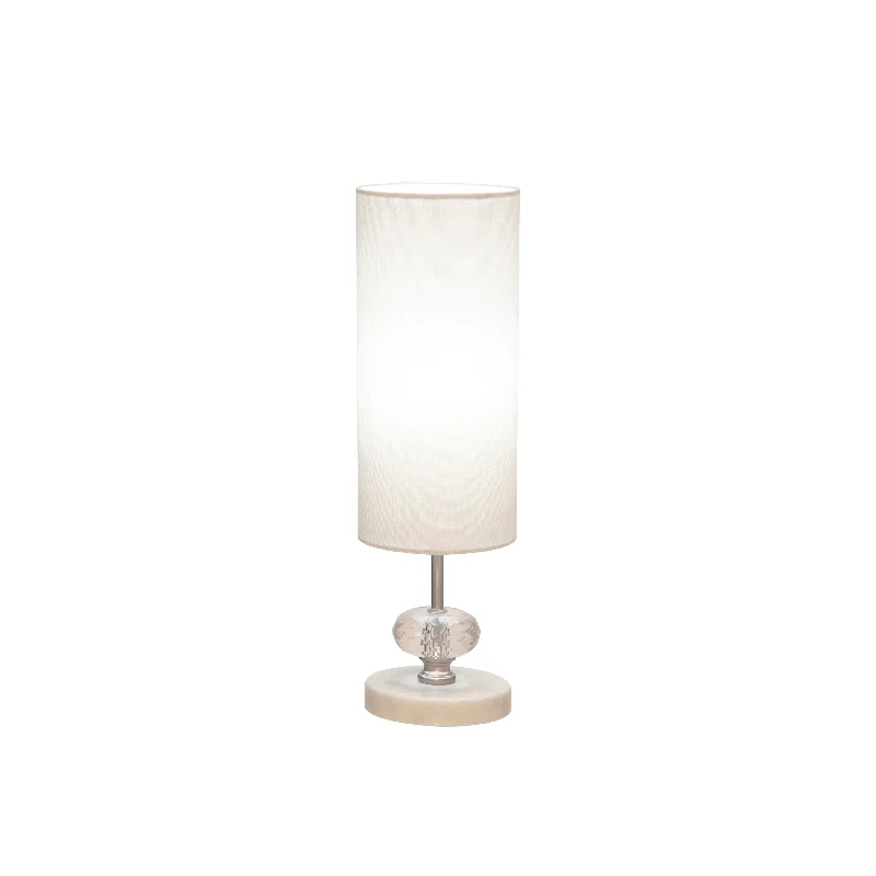 glass table lamps with a frosted surface for soft light diffusionglass table lamps with a frosted surface for soft light diffusionSagebrook Home Crystal 16`` Table Lamp, Clear