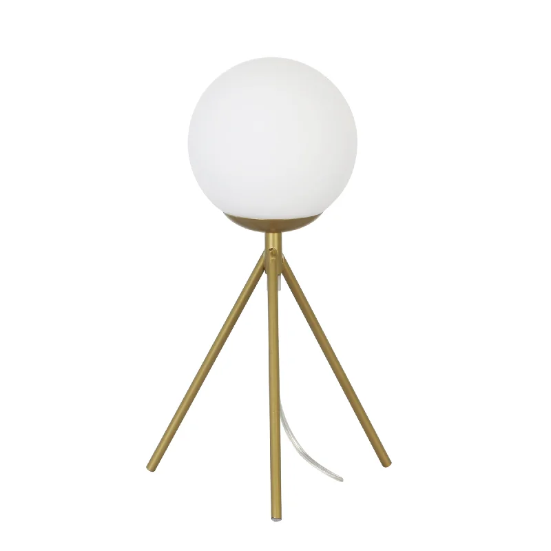 mid century modern table lamps with iconic designs for a stylish studymid century modern table lamps with iconic designs for a stylish studySagebrook Home 50651 14" Glass Sphere Table Lamp, Gold
