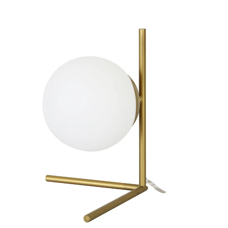 gothic style table lamps with dark finishes for a mysterious lookgothic style table lamps with dark finishes for a mysterious lookSagebrook Home 50650 16" Glass Sphere Table Lamp, Gold