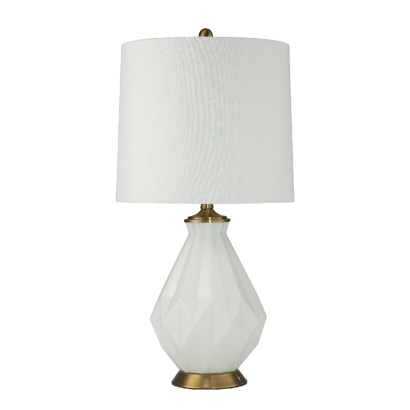 art deco table lamps with geometric shapes for a retro touchart deco table lamps with geometric shapes for a retro touchSagebrook Home Glass 28`` Multifaceted Table Lamp, White