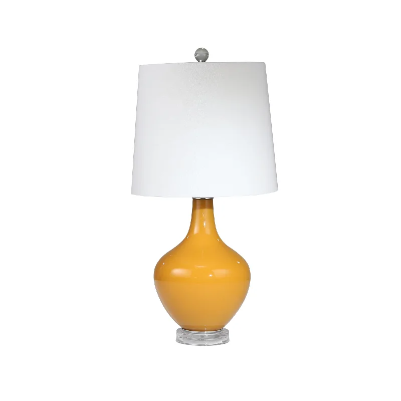 fabric table lamps with a linen shade for a relaxed and breathable lookfabric table lamps with a linen shade for a relaxed and breathable lookSagebrook Home Glass 28`` Teardrop Table Lamp,Orange