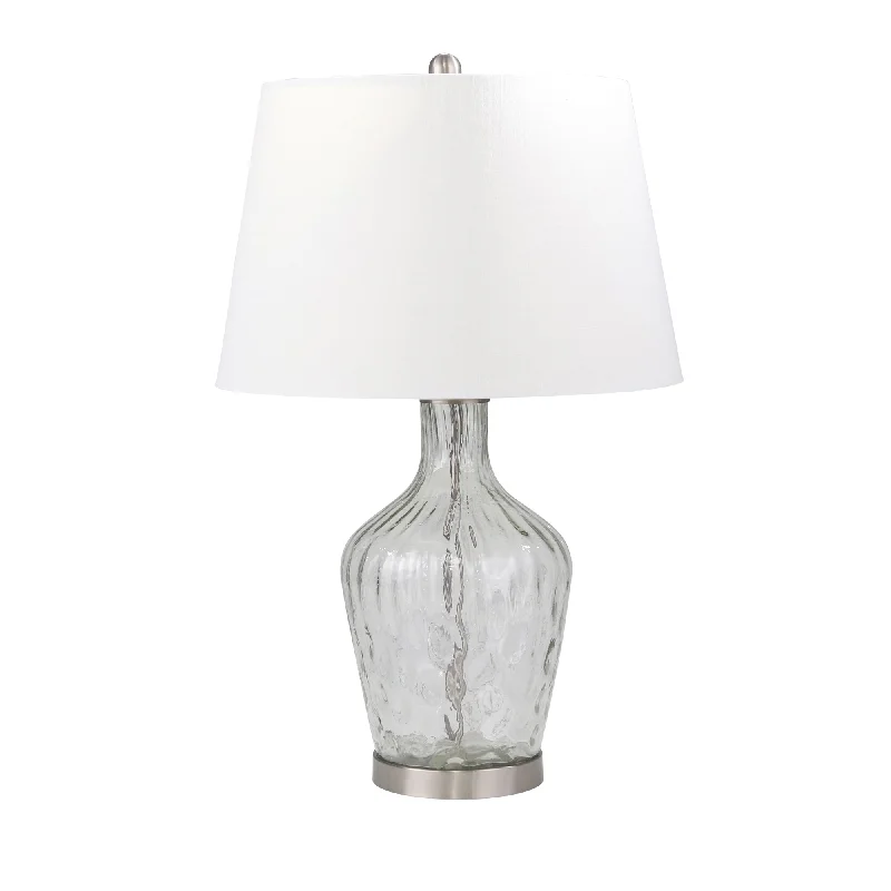 ceramic table lamps with hand painted designs for an artistic touchceramic table lamps with hand painted designs for an artistic touchSagebrook Home Glass 29`` Jar Table Lamp, Clear