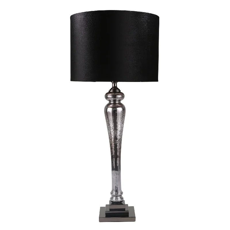 ceramic table lamps with hand painted designs for an artistic touchceramic table lamps with hand painted designs for an artistic touchSagebrook Home 50388 37" Glass Pillar Table Lamp, Mercury Black