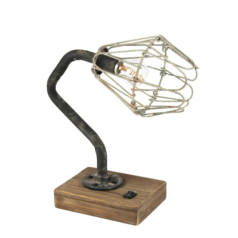 glass table lamps with a frosted surface for soft light diffusionglass table lamps with a frosted surface for soft light diffusionSagebrook Home Industrial Metal Bo Table Lamp