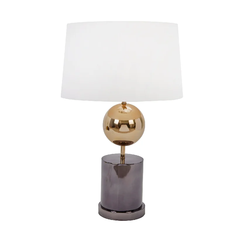 gothic style table lamps with dark finishes for a mysterious lookgothic style table lamps with dark finishes for a mysterious lookSagebrook Home Marble Base 24`` Table Lamp W/Metal Orb, Gold