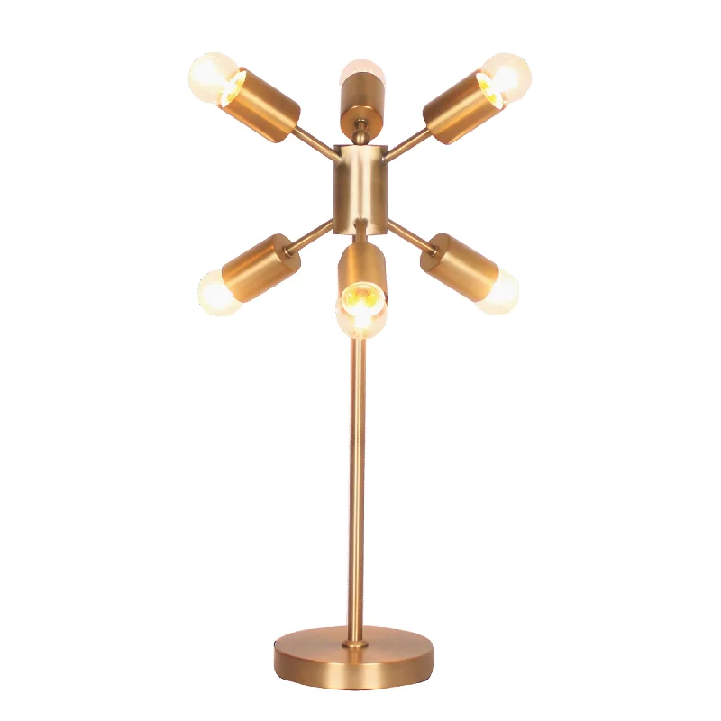 victorian style table lamps with ornate details for traditional homesvictorian style table lamps with ornate details for traditional homesSagebrook Home Metal 22`` 6 Light Table Lamp, Gold - Kd