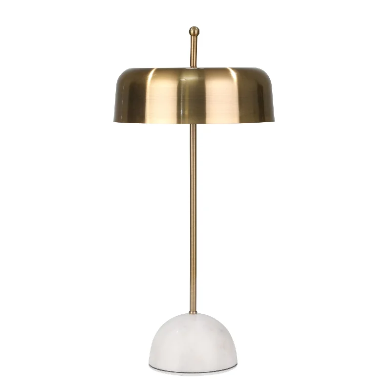 gothic style table lamps with dark finishes for a mysterious lookgothic style table lamps with dark finishes for a mysterious lookSagebrook Home Metal 25`` Bell Shade Table Lamp W/ Marble Base, Go