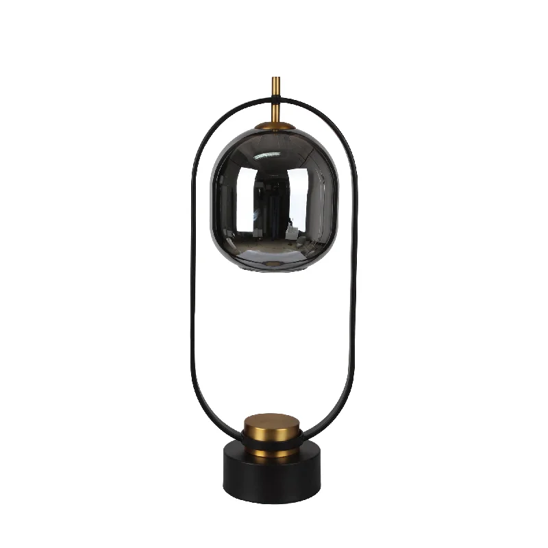 art deco table lamps with geometric shapes for a retro touchart deco table lamps with geometric shapes for a retro touchSagebrook Home Metal 25`` Glass Shade Table Lamp, Black