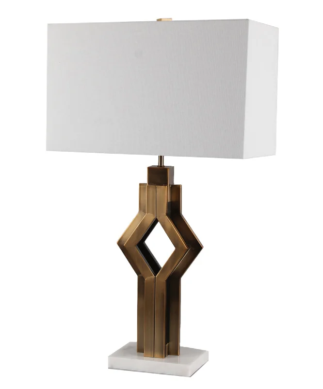 industrial style table lamps with exposed bulbs for loft apartmentsindustrial style table lamps with exposed bulbs for loft apartmentsSagebrook Home 50594 26" Metal Pointed Table Lamp, Gold