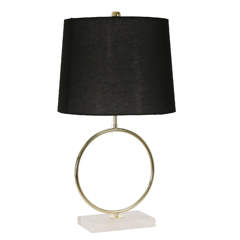 modern minimalist table lamps for contemporary living roomsmodern minimalist table lamps for contemporary living roomsSagebrook Home Metal 27.5`` Ring Table Lamp W/Marble Base, Gold