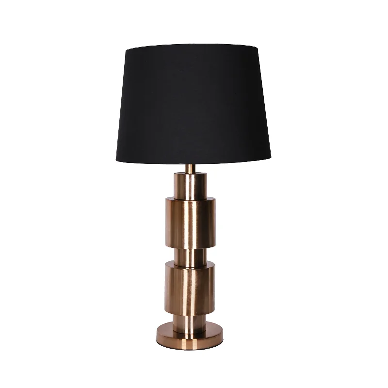art deco table lamps with geometric shapes for a retro touchart deco table lamps with geometric shapes for a retro touchSagebrook Home Metal 28`` Stacked Cylinder Table Lamp, Gold