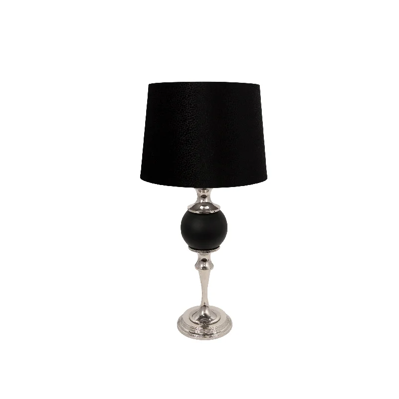 ceramic table lamps with hand painted designs for an artistic touchceramic table lamps with hand painted designs for an artistic touchSagebrook Home Metal 30`` Table Lamp With Glass Ball, Silver/Black