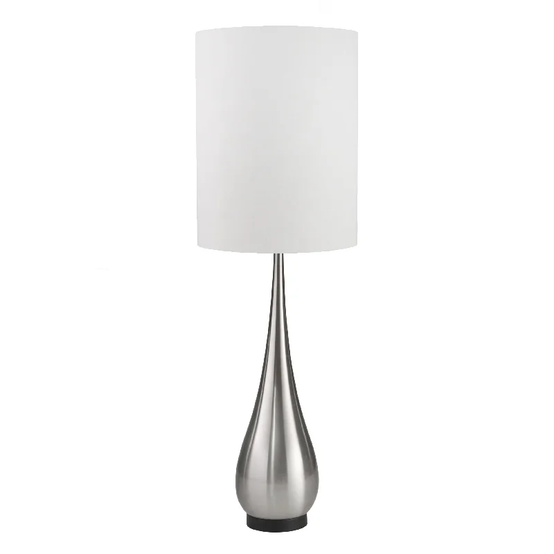 rustic farmhouse table lamps for cozy kitchensrustic farmhouse table lamps for cozy kitchensSagebrook Home Metal 33`` Teardrop Table Lamp,Silver
