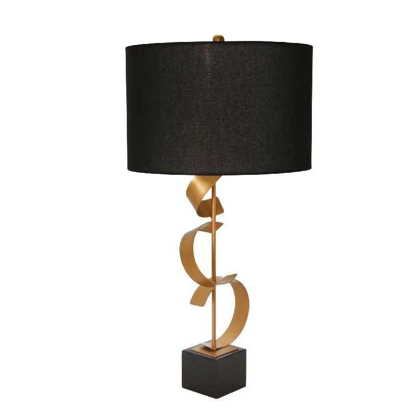 mid century modern table lamps with iconic designs for a stylish studymid century modern table lamps with iconic designs for a stylish studySagebrook Home Metal 37`` Abstract Ribbon Table Lamp W/ Marble Bas